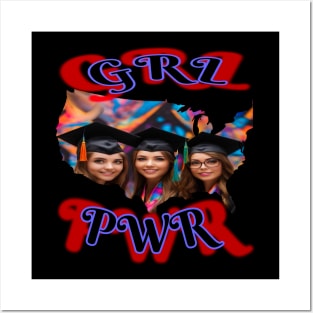 GRL PWR, FEMALE NUCLEAR PHYSICS GRADUATES Posters and Art